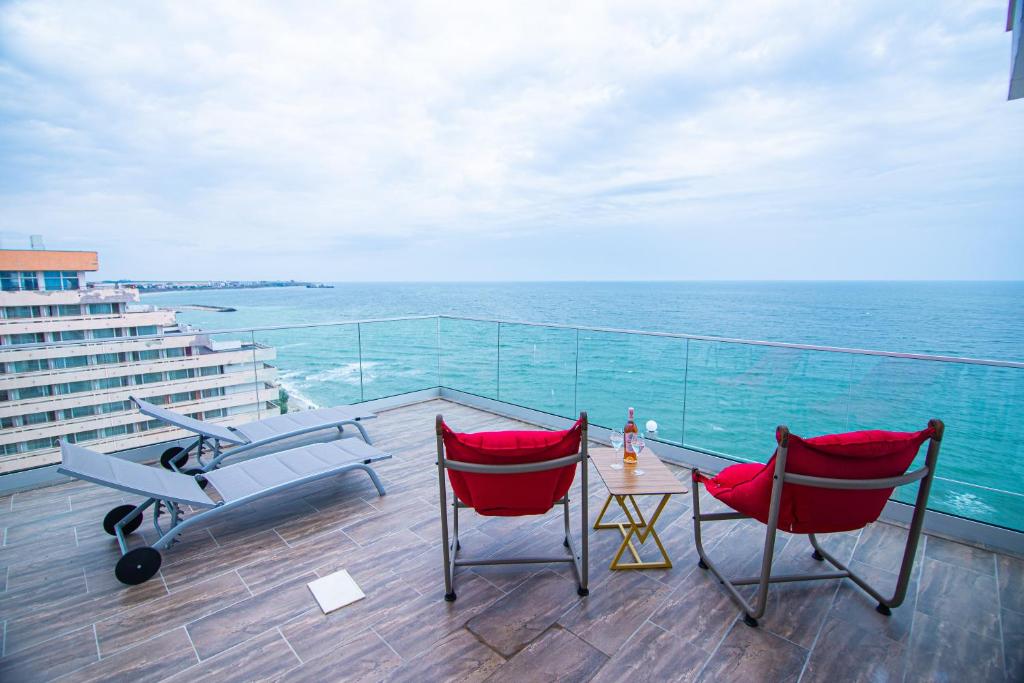 Alessio Hotel Residence - King Room Met Uitzicht Op Zee
