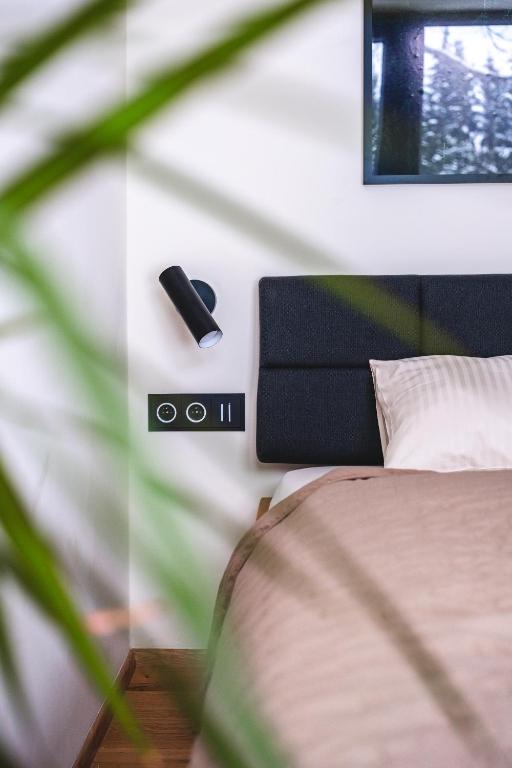 Postel nebo postele na pokoji v ubytování Apartmán Místo Na Vzduchu