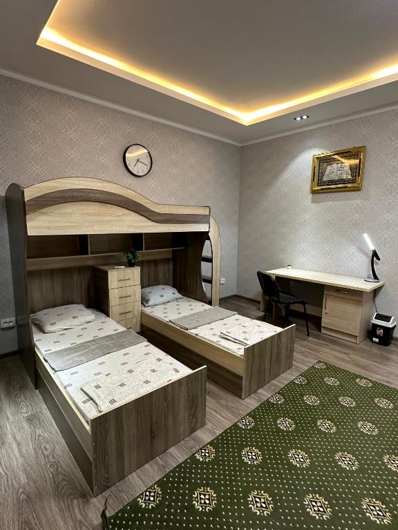 Postel nebo postele na pokoji v ubytování Ultra Hostel