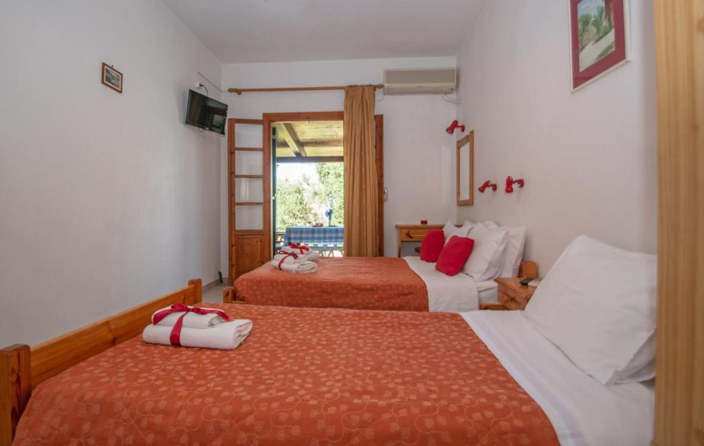 Letto o letti in una camera di Arpyia