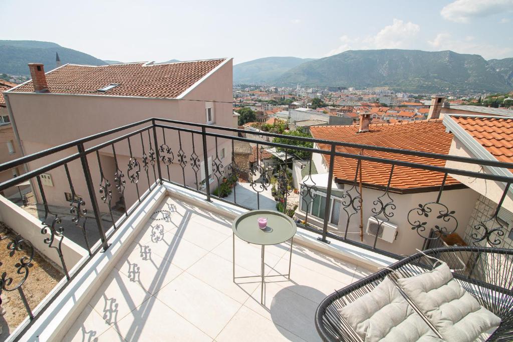 Balkon atau teras di Apartments Vanaris