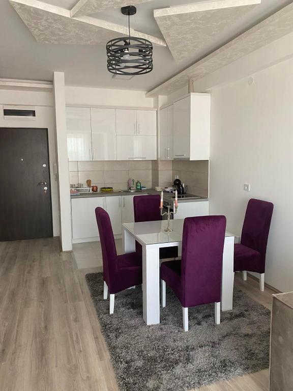 Kuchyň nebo kuchyňský kout v ubytování Milojević Apartman