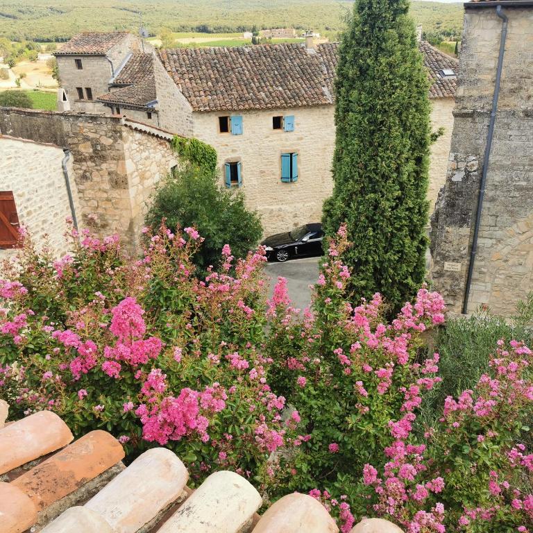 Zahrada ubytování Prieuré du 17è dans l'Ardèche méridionale