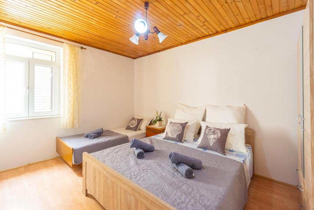 Postel nebo postele na pokoji v ubytování Urica