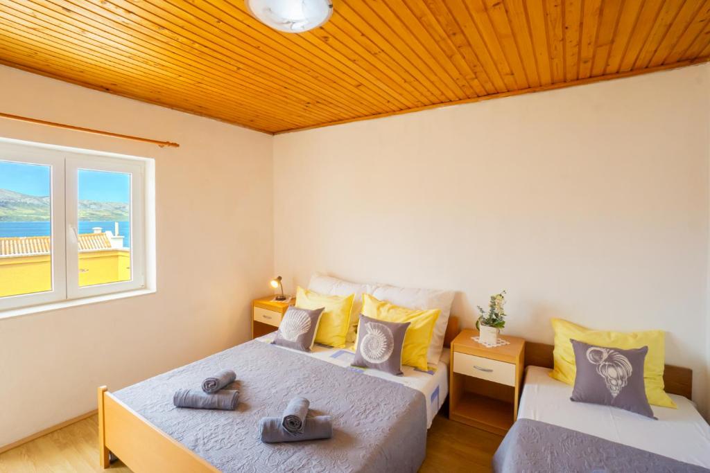 Postel nebo postele na pokoji v ubytování Urica