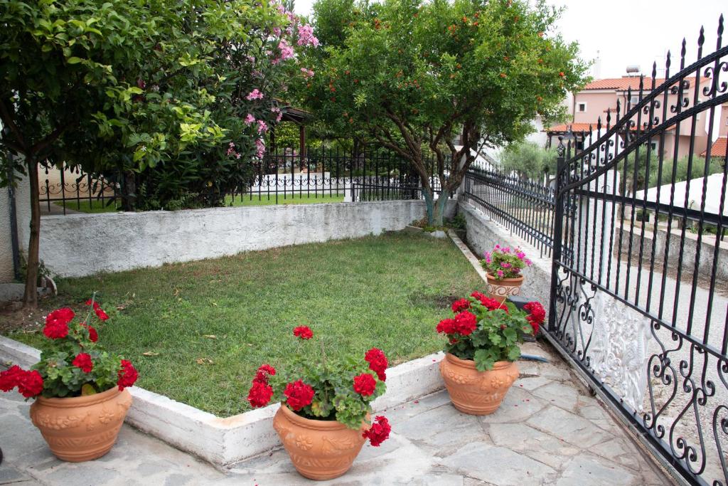 Ogród w obiekcie Ermionis home