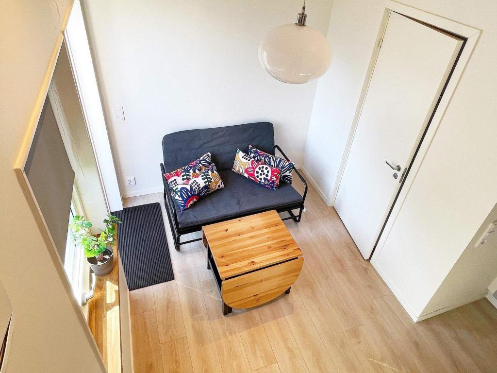 Posezení v ubytování Holiday home Sölvesborg XII