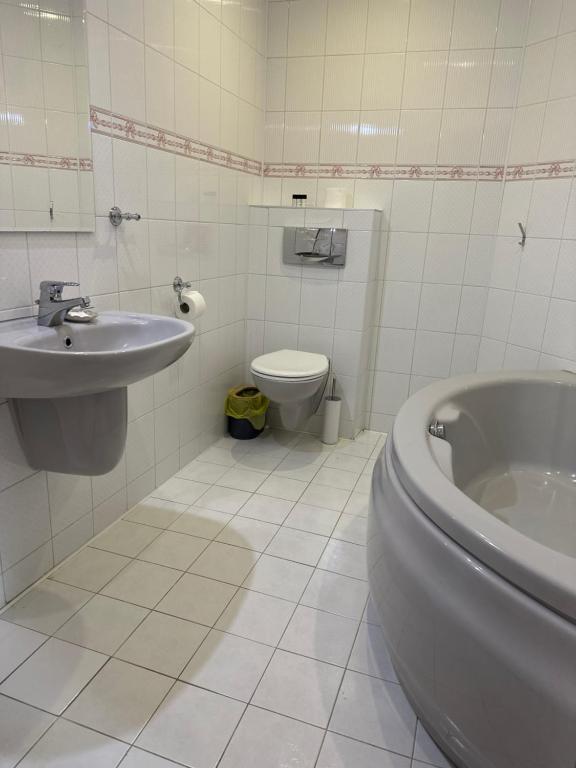 Kúpeľňa v ubytovaní Anielski Zakątek Polańczyk