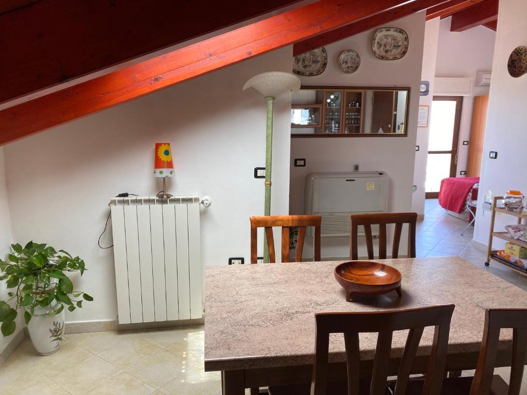 Kuchyň nebo kuchyňský kout v ubytování B&B Su Canistreddu
