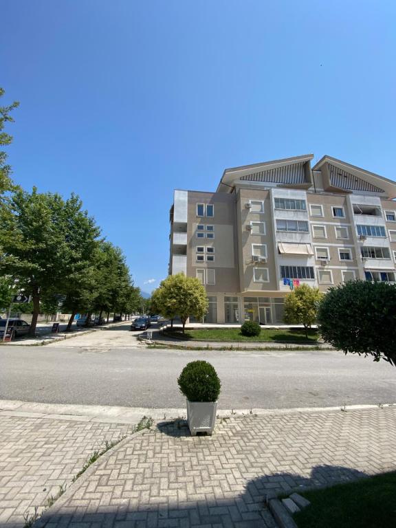 O edifício onde o apartamento está situado