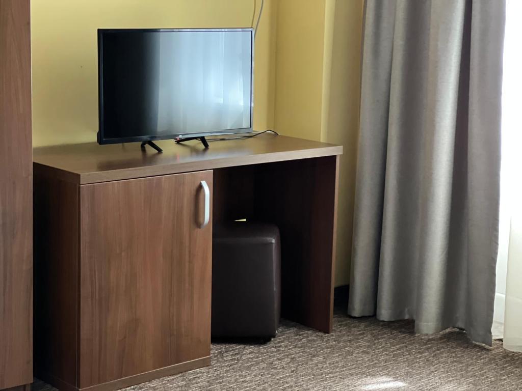 TV a/nebo společenská místnost v ubytování Casa Mario