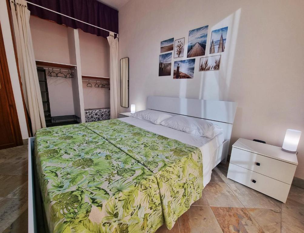 Posteľ alebo postele v izbe v ubytovaní Al Vecchio Carrubo - Lovely 2-rooms house & patio