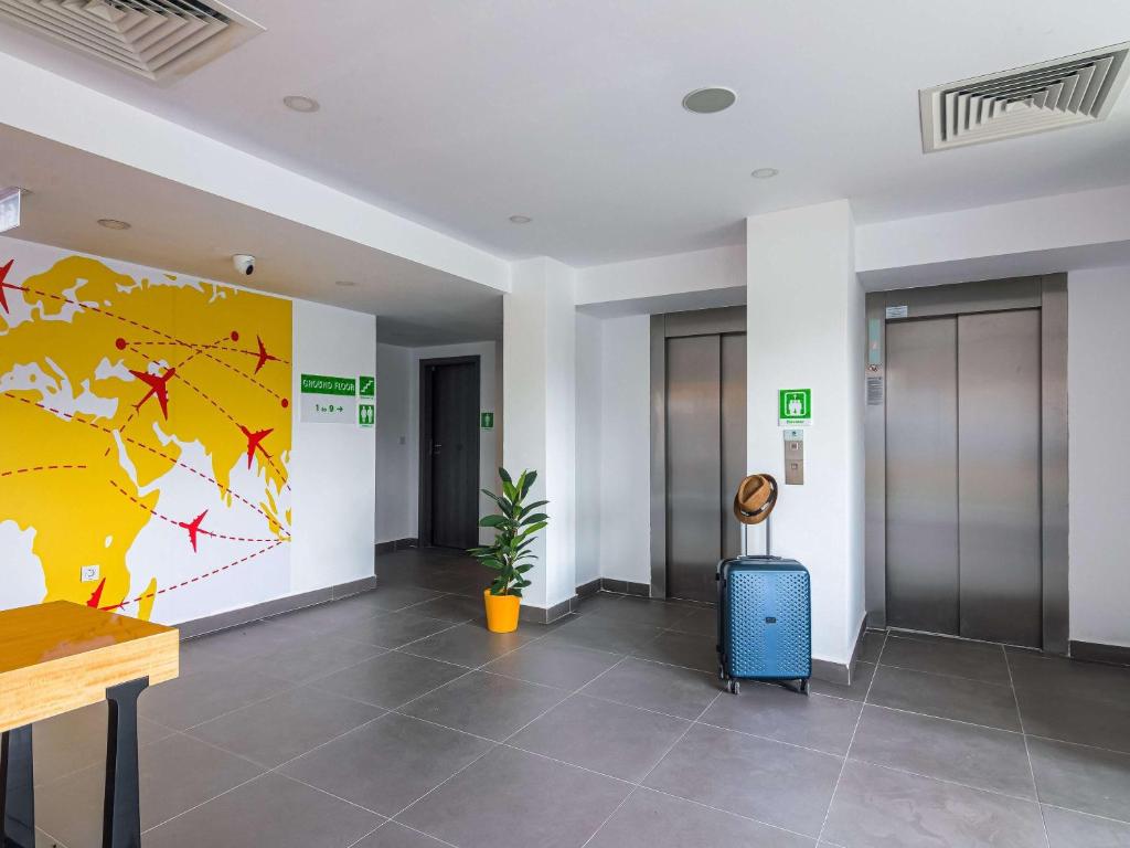 Vstupní hala nebo recepce v ubytování Ibis Styles Bucharest Airport