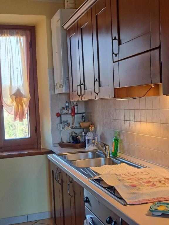 Kuchyň nebo kuchyňský kout v ubytování Casa Poldo