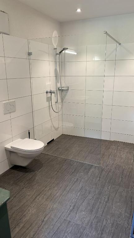 Koupelna v ubytování Hotel Tschuggen Davos