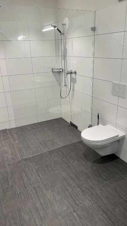 Koupelna v ubytování Hotel Tschuggen Davos