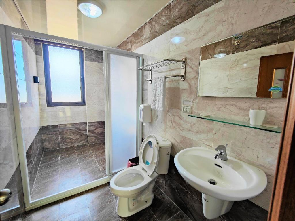 Koupelna v ubytování Sofa Potato Homestay