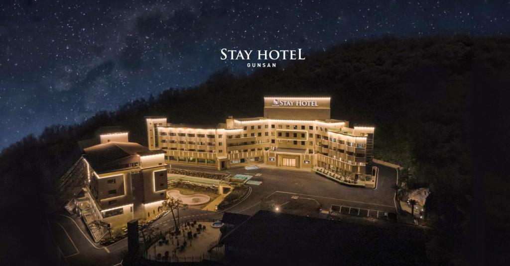 Bird's-eye view ng Gunsan Stay Tourist Hotel