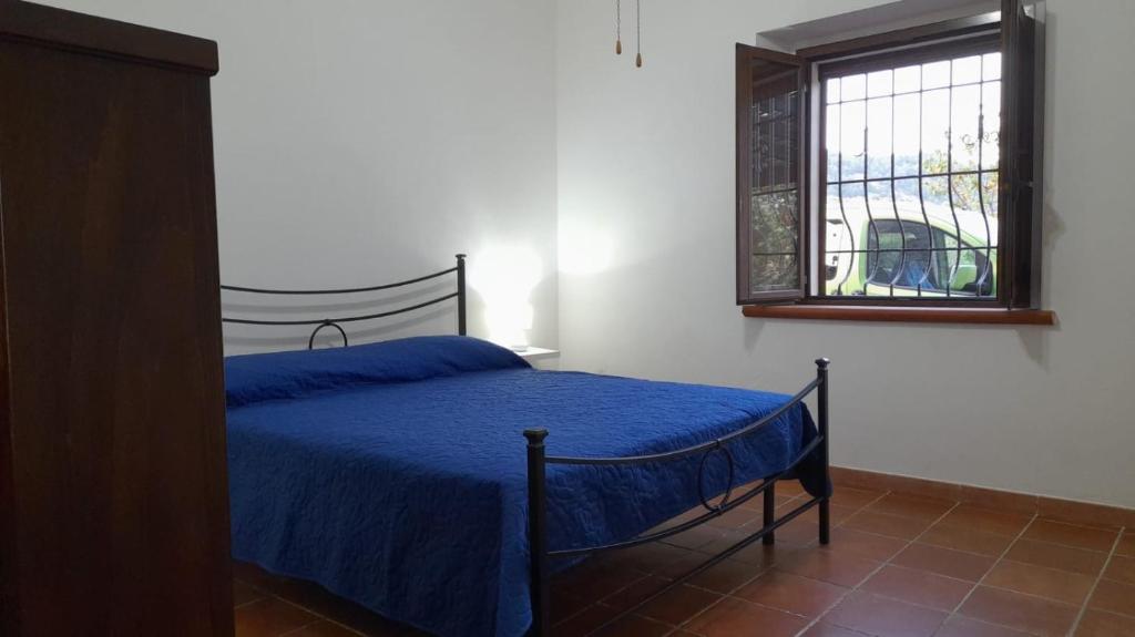A bed or beds in a room at Villa Mattia