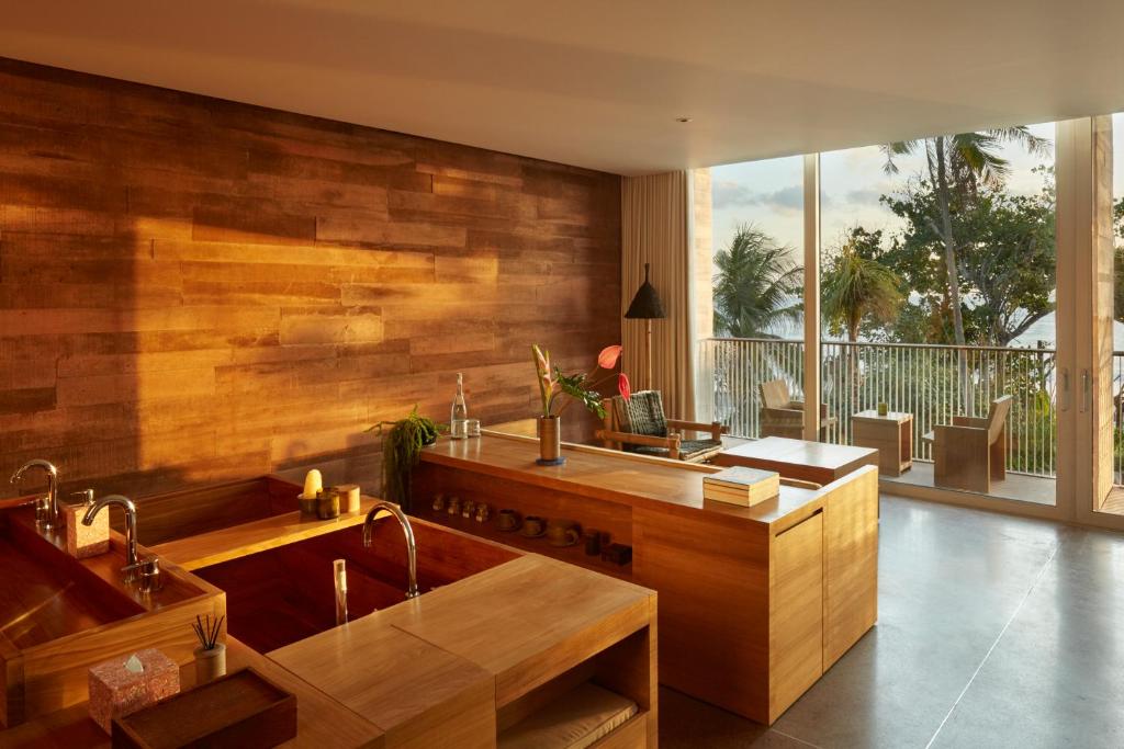 Posezení v ubytování Potato Head Suites & Studios