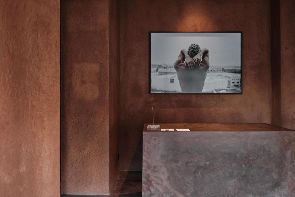 TV a/nebo společenská místnost v ubytování Further Hotel