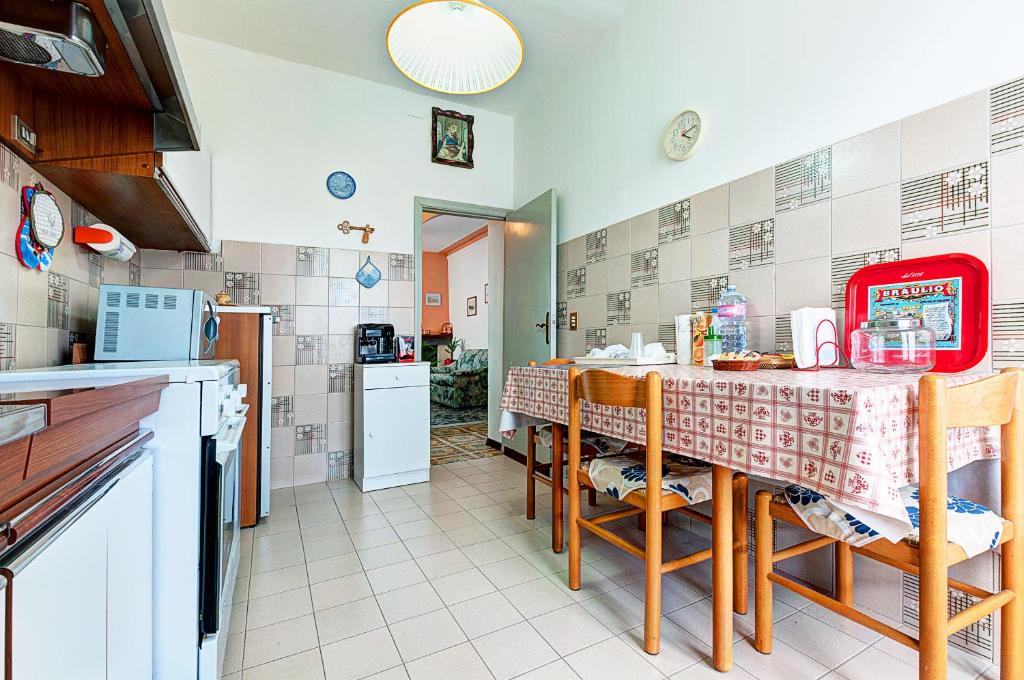 Kuchyň nebo kuchyňský kout v ubytování B&B Il Pozzo