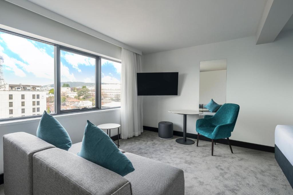 TV a/nebo společenská místnost v ubytování Travelodge Hotel Hobart