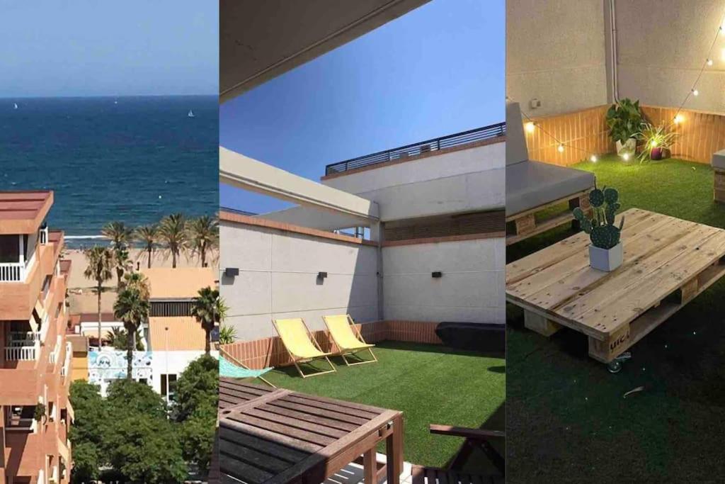 Casa con vistas al océano en Valencia Ático playa Patacona. Parking incluido en Valencia