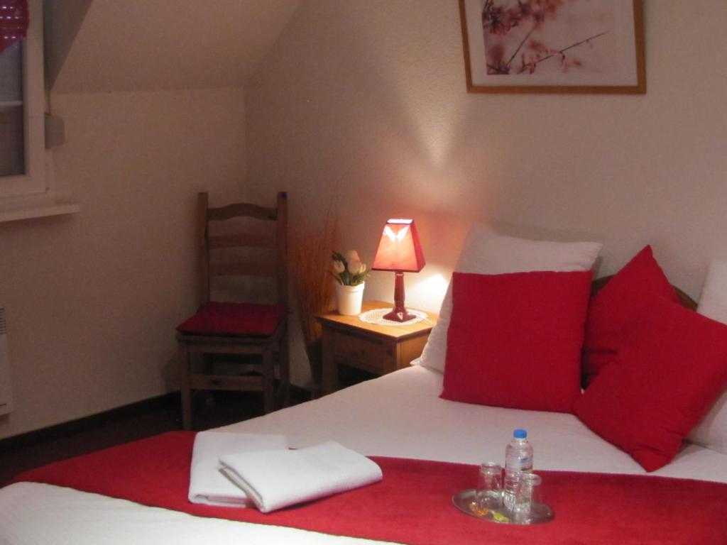 Postel nebo postele na pokoji v ubytování Maison d'Hôtes Douce Nuit
