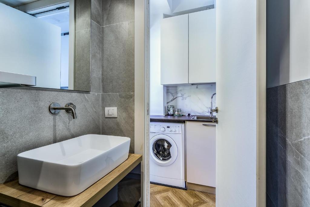 Kuchyňa alebo kuchynka v ubytovaní Morimondo Studio Apartment