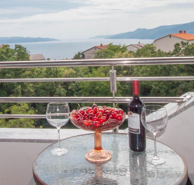 Příroda nedaleko apartmánu
