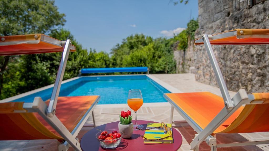Bazén v ubytování Villa Toscana with a pool nebo v jeho okolí