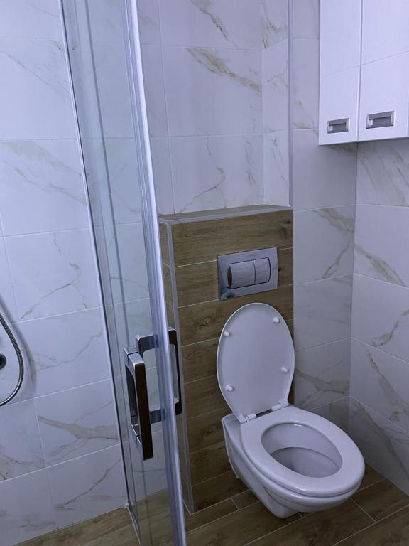 Koupelna v ubytování Apartman Splendid