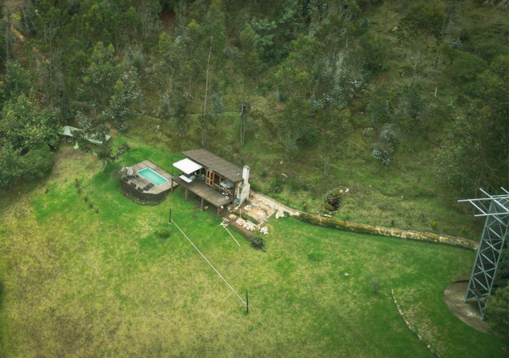 Příroda nedaleko luxury tent