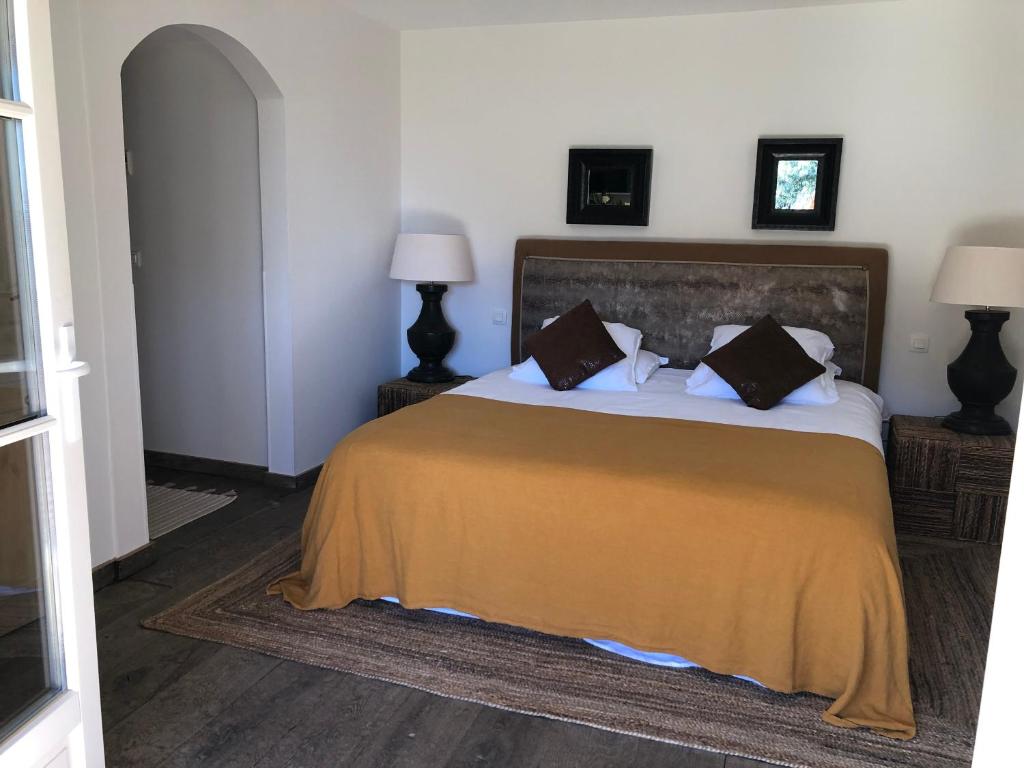 Le Clos des Sept Palmiers - Chambre Double Deluxe Avec Terrasse - Vue Sur Mer