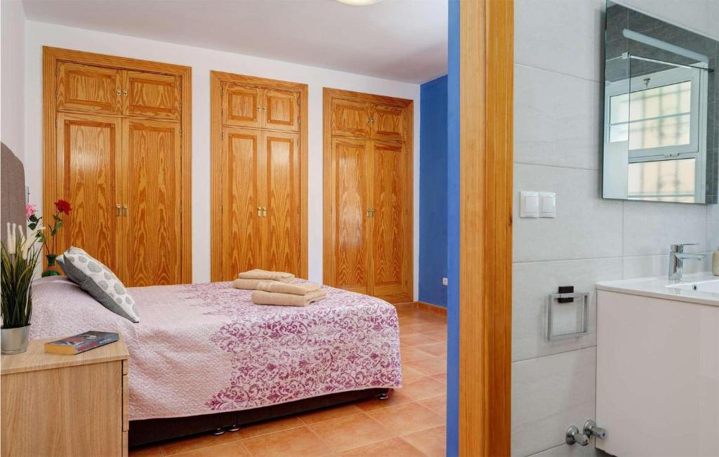 Postel nebo postele na pokoji v ubytování Villa Meretseger