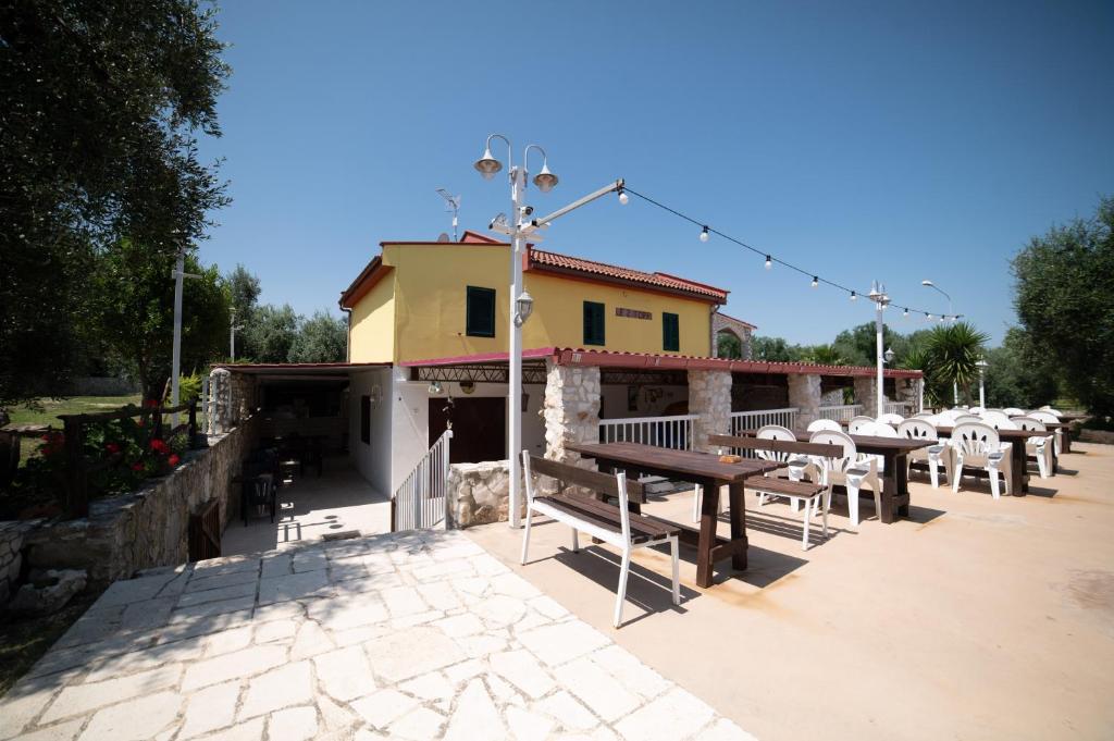 Budova, kde se bed and breakfast nachází