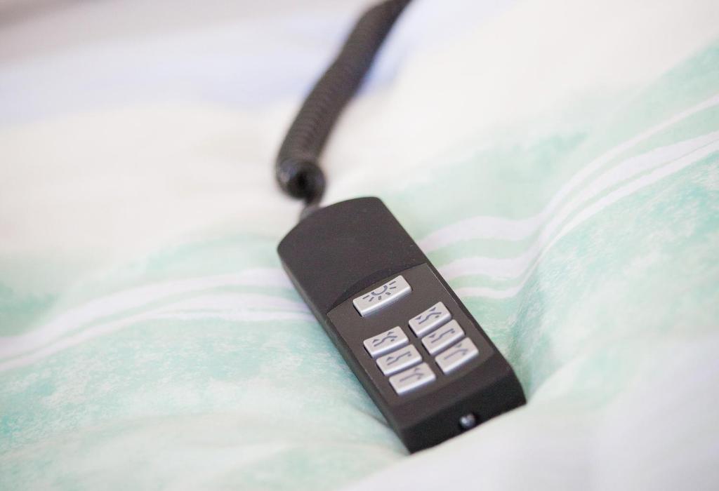 Postel nebo postele na pokoji v ubytování Oberdeck