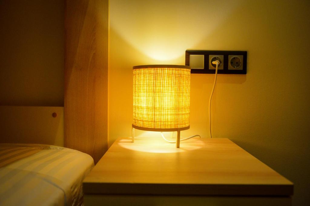 Postel nebo postele na pokoji v ubytování Melina Skiathos