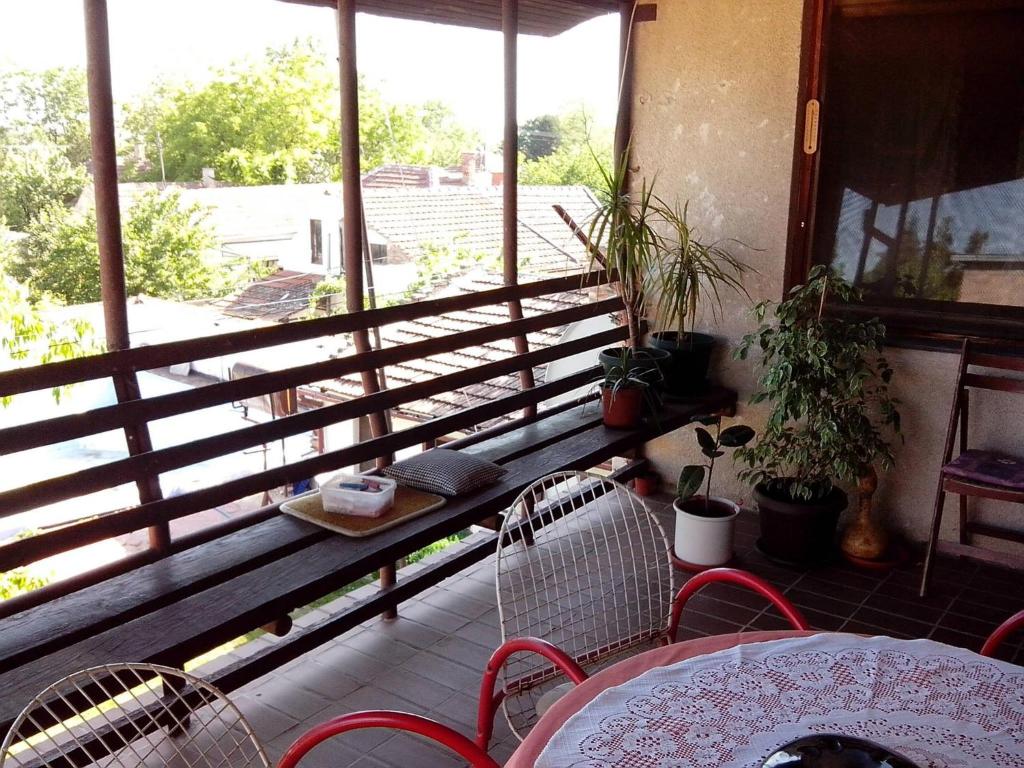 Balkón nebo terasa v ubytování Apartment Relax