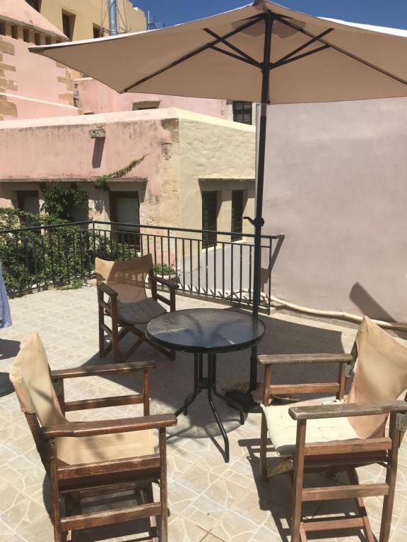 Balkon lub taras w obiekcie Chrynigema