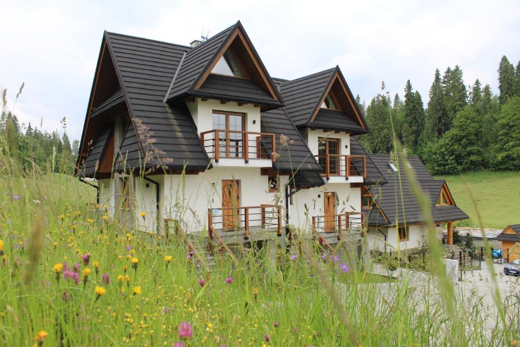 Vonkajšia záhrada v ubytovaní Babcia Góralka house