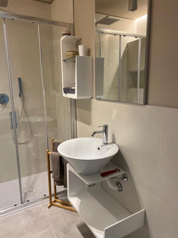 Koupelna v ubytování Guesthouse Margherita di Parma