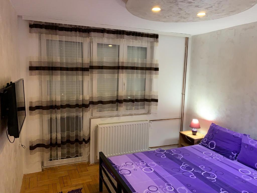 Postel nebo postele na pokoji v ubytování Prenociste Ankica