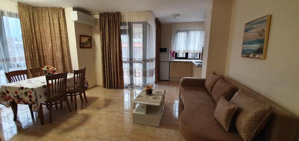 Posezení v ubytování Luxury Apartments Ekaterina