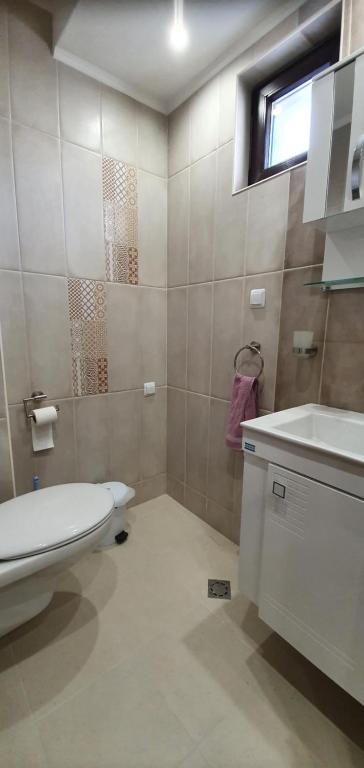 Koupelna v ubytování Luxury Apartments Ekaterina