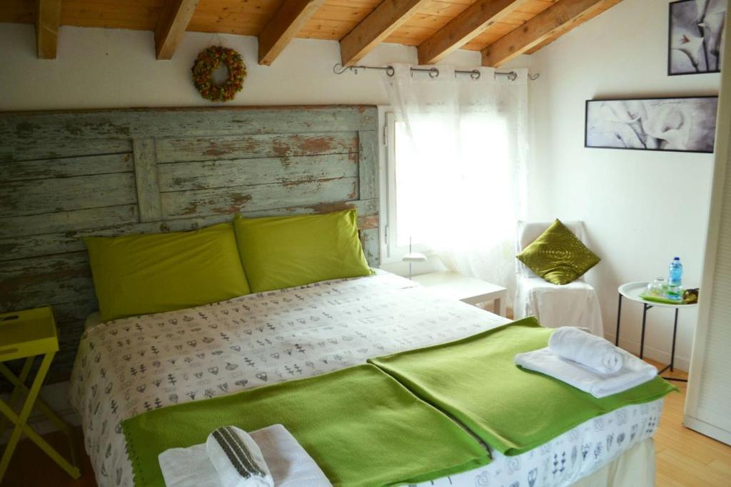 Postel nebo postele na pokoji v ubytování B&B Cappuccini