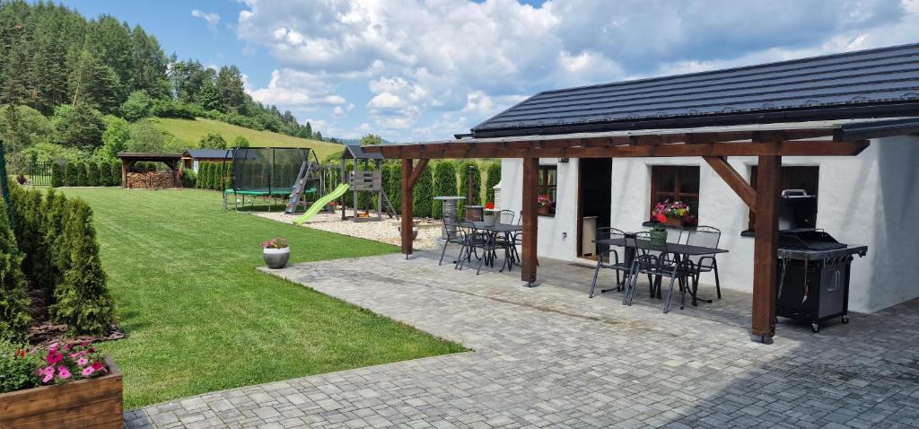 Zahrada ubytování Apartmány pri Dunajci