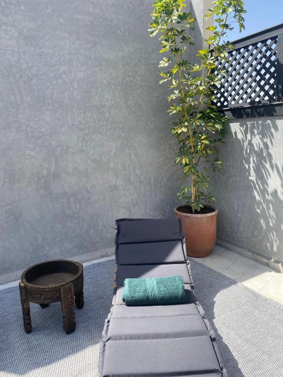 Posezení v ubytování YVES Marrakech