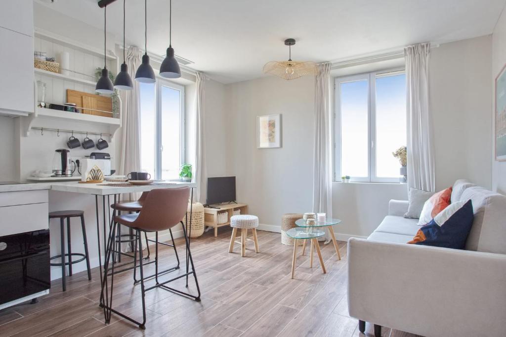 Η κουζίνα ή μικρή κουζίνα στο Appartement Claro - Welkeys